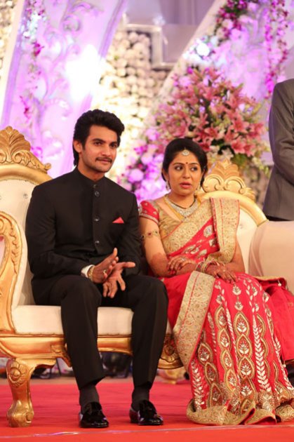 Hero-Aadi-Wedding-Reception-Photos